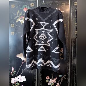 Marisa Christina Gray Knit Sweater